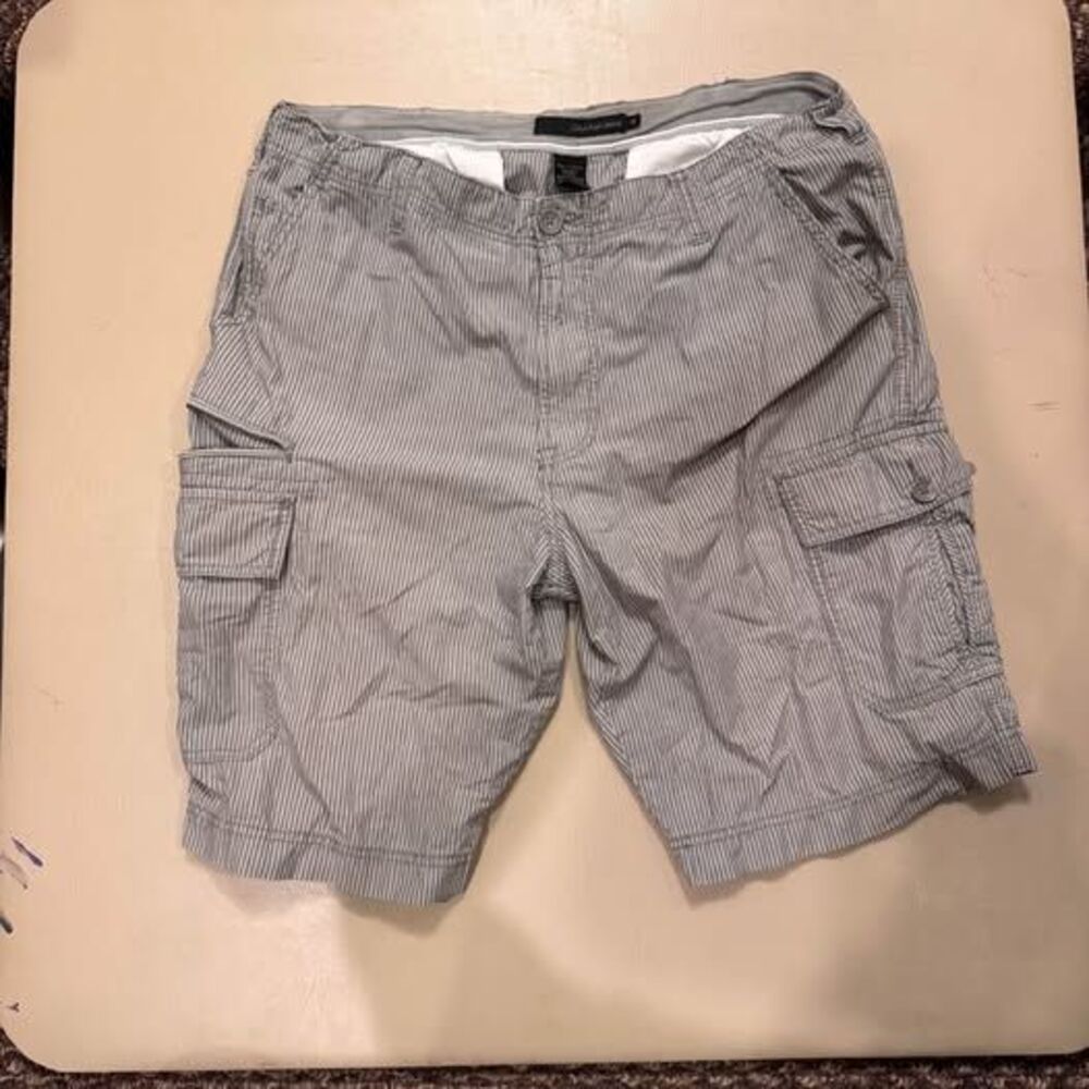 Calvin Klein Jeans Men's Striped Cargo Shorts Size 38